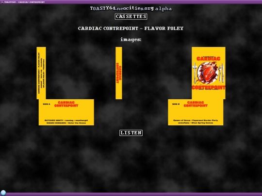 cassettes/cardiac-contrepoint screenshot