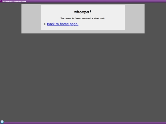 melodystuck/not_found screenshot