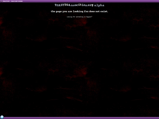 not_found screenshot