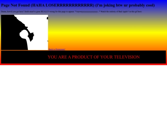 not_found screenshot