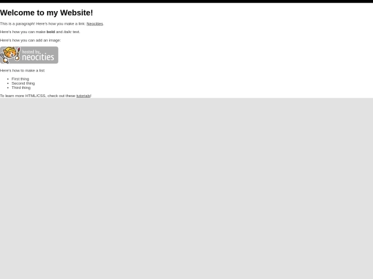 test screenshot