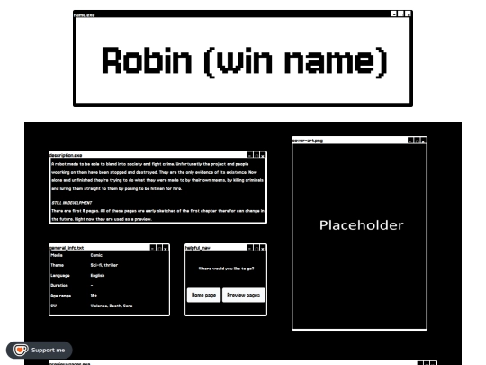 robin-comic screenshot