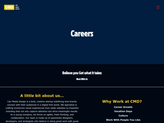 careers screenshot