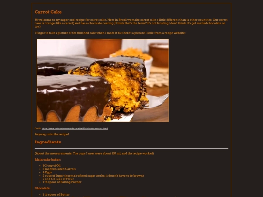 carrot screenshot