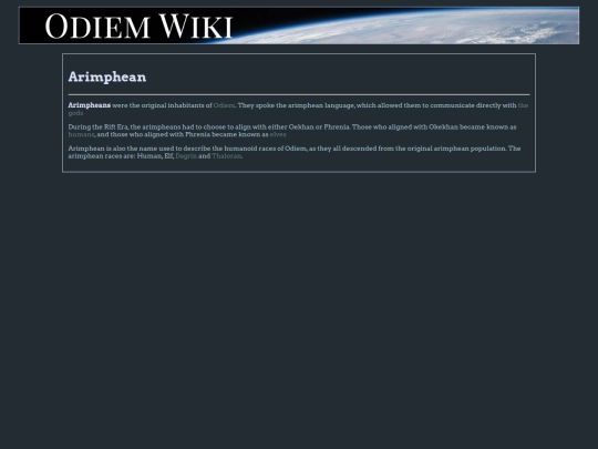 odiem/Arimphean screenshot