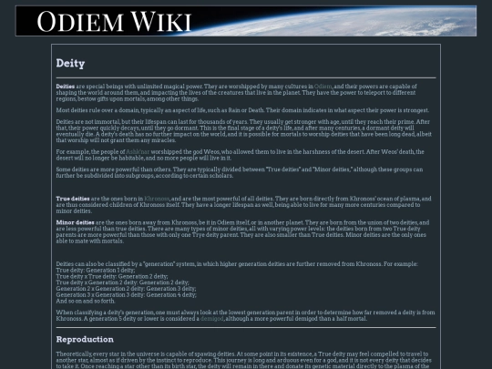 odiem/Deity screenshot