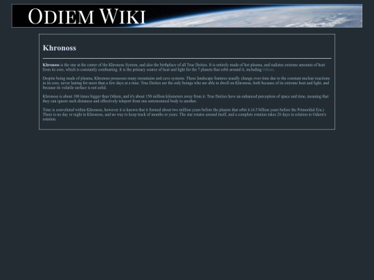 odiem/Khronoss screenshot