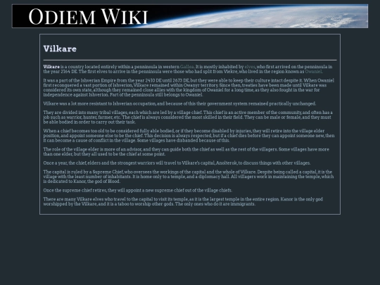 odiem/Vilkare screenshot
