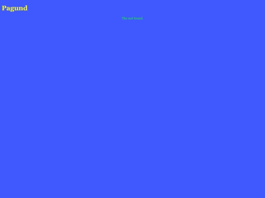not_found screenshot