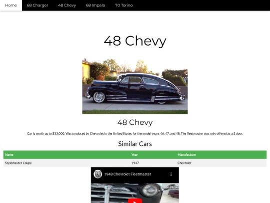 CarParts/1948Chevy screenshot