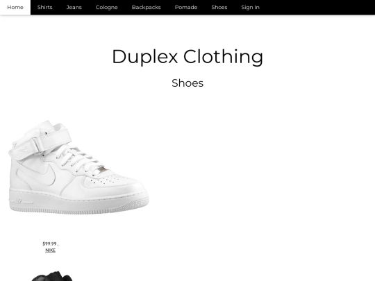 shoes screenshot