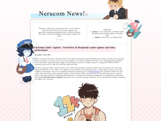 newsletter screenshot