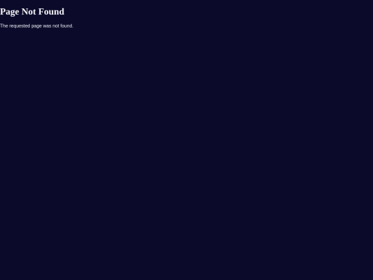 not_found screenshot