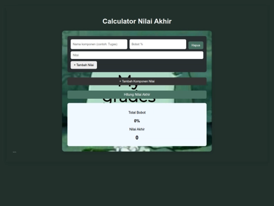 test screenshot