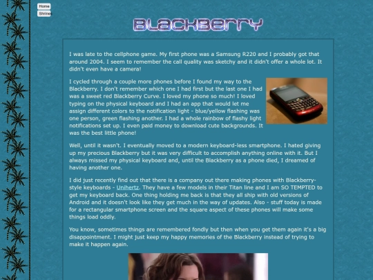 blackberry screenshot