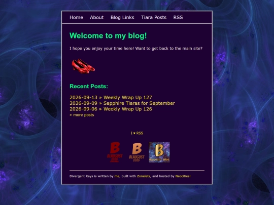 blog screenshot