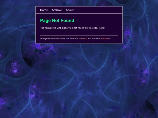 blog/not_found screenshot