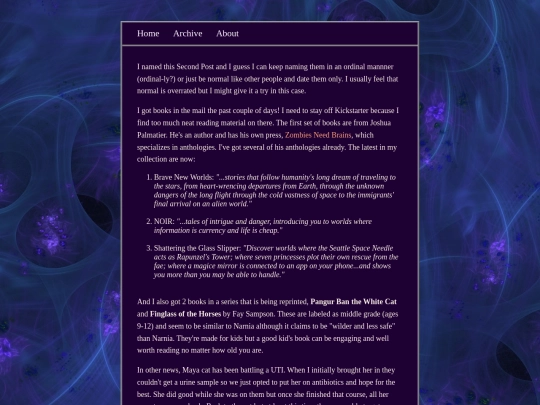 blog/posts/2022-08-10-Second-Post screenshot