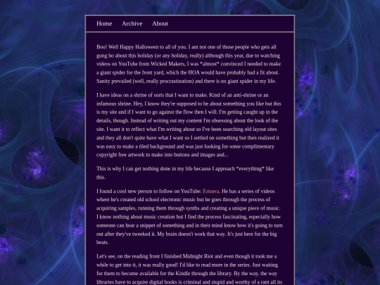 blog/posts/2022-10-30-Halloween-Eve screenshot