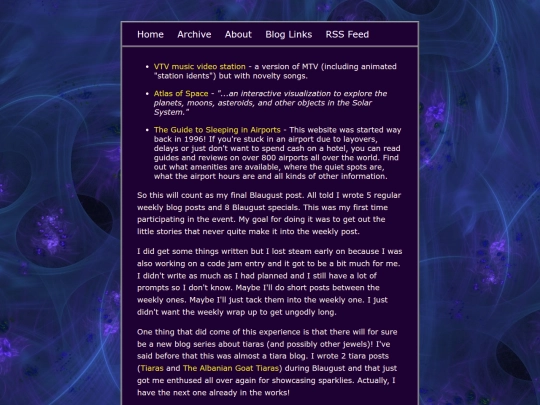 blog/posts/2025-08-31-Weekly-Wrap-Up-73 screenshot