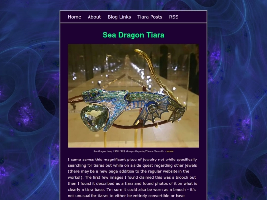 blog/posts/2026-01-07-Sea-Dragon-Tiara screenshot