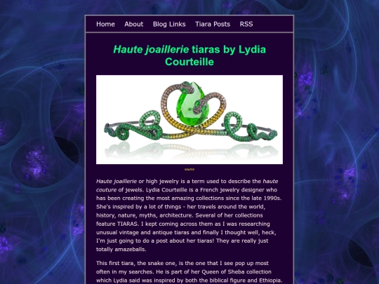 blog/posts/2026-02-11-Haute-joaillerie-tiaras-by-Lydia-Courteille screenshot