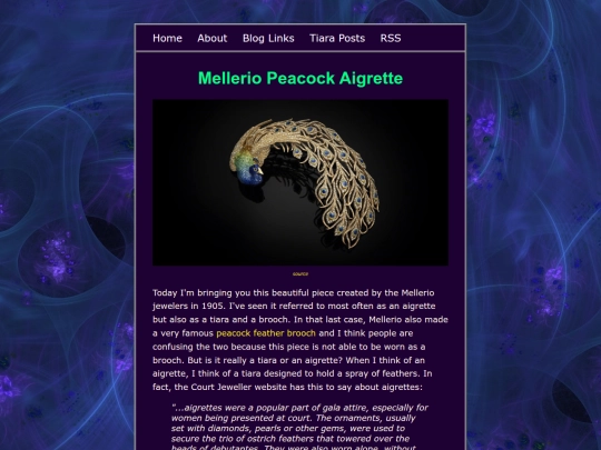 blog/posts/2026-03-18-Mellerio-Peacock-Aigrette screenshot