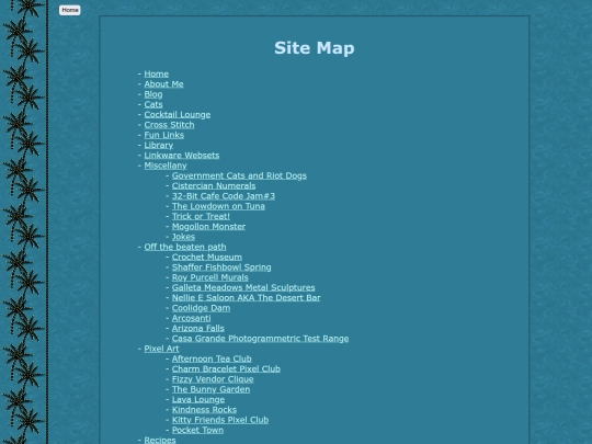 sitemap screenshot