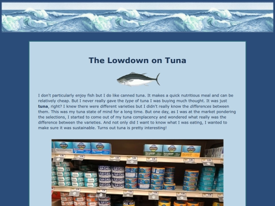 tuna screenshot