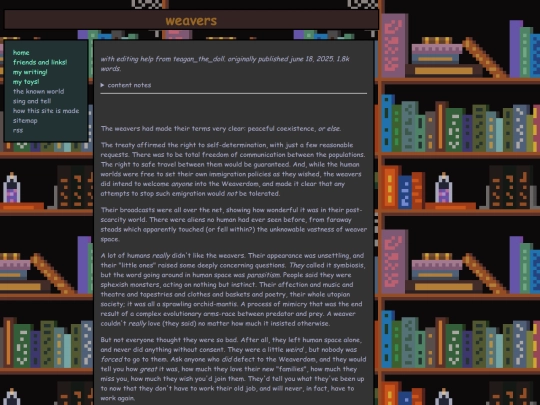 writing/weavers screenshot