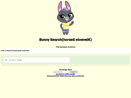 lwa/bunnysearch_old screenshot