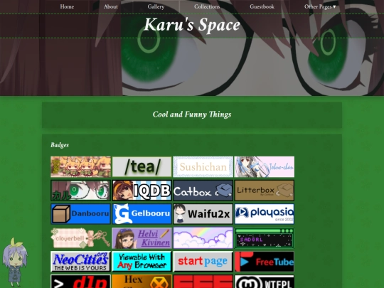 badges screenshot