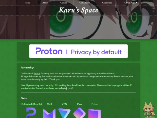 proton screenshot