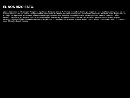 Bienvenido screenshot