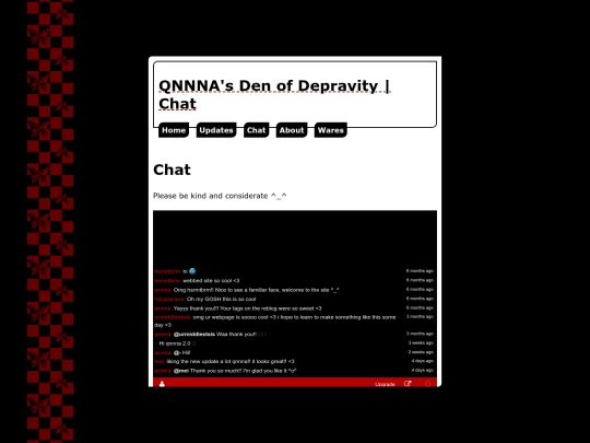 chat screenshot