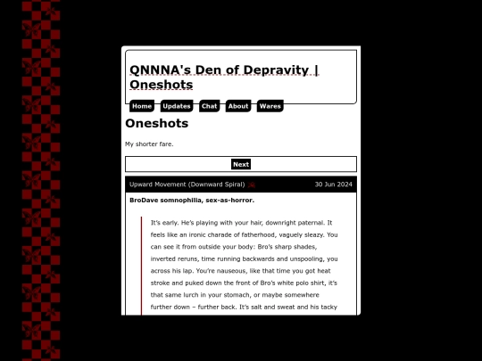 fanfiction/oneshots screenshot
