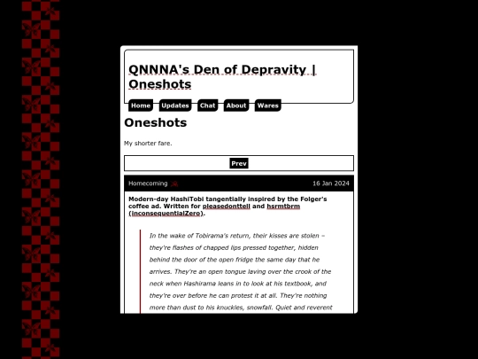 fanfiction/oneshots/page-2 screenshot