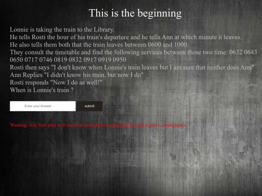 index screenshot