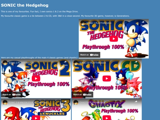 Sonic screenshot