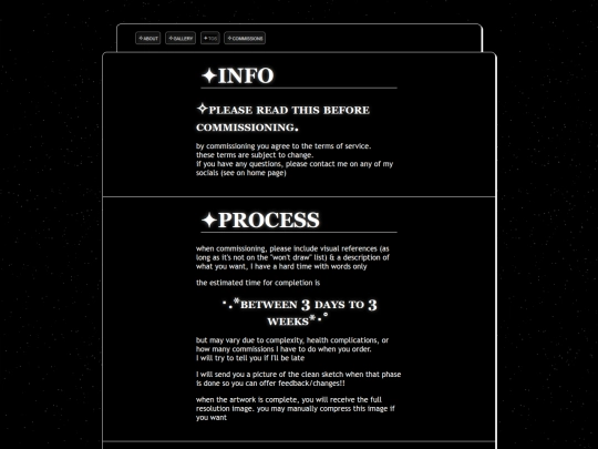 terms screenshot