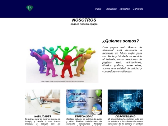 nosotros screenshot