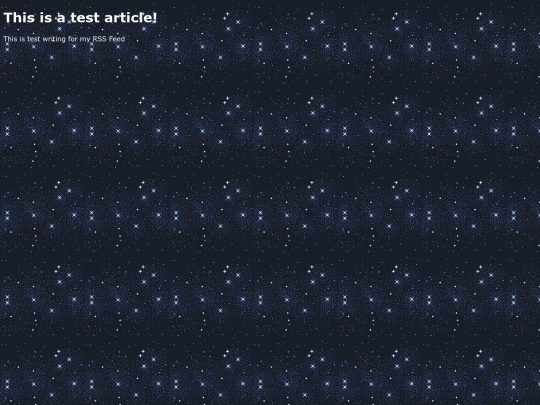 test-article screenshot