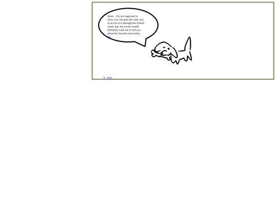 quotes/quotedog_ascii2 screenshot