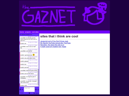 coolsites screenshot