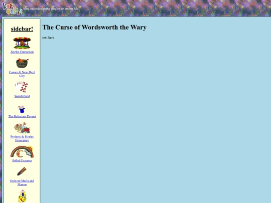 stories/wordsworth/wordsworth screenshot