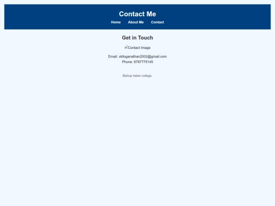 exam/contact screenshot