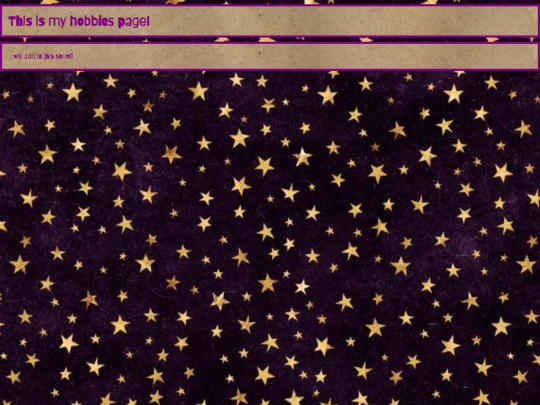 hobbies screenshot