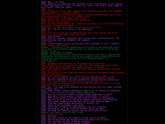 commedia/test screenshot