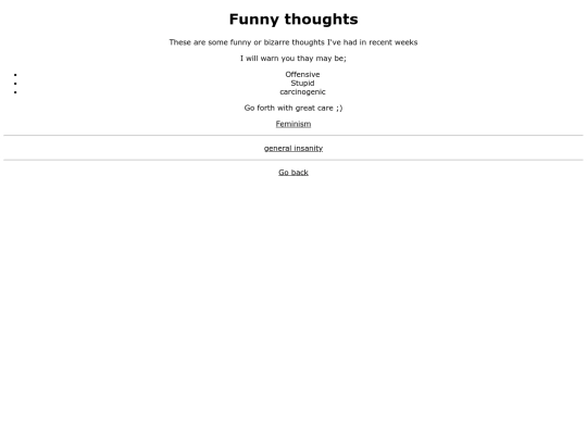 funnythoughts screenshot