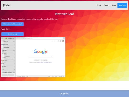 appstore/browser_leaf screenshot